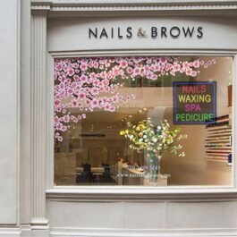 Nails Waxing Spa Pedicure LED Neon Signs, 16″×16″