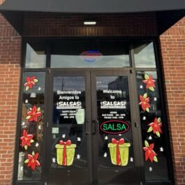 LED Salsa Neon Sign, 16″x8″