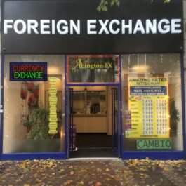 LED Currency exchange Neon Sign, 24″x12″