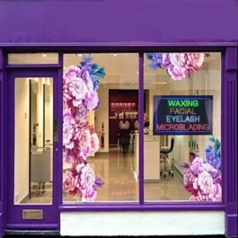 LED Waxing Facial Eyelash Microblading Sign, 24″×16″