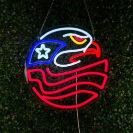 American Eagle Led Neon Sign, 13″x13″