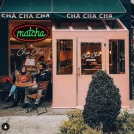 LED Matcha Neon Sign, 16″×8″