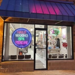 Nails Waxing Spa Pedicure LED Sign, 20″x20″