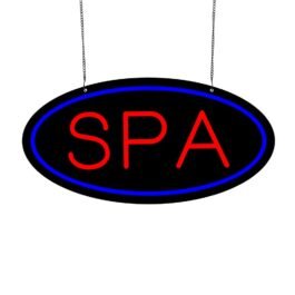 LED SPA Neon Sign, 20″x10″