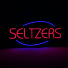 LED Seltzers Neon Sign, 20″x10″