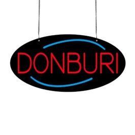 LED Donburi Neon Sign, 20″x10″