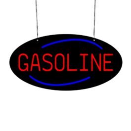 LED Gasoline Neon Sign, 20″x10″