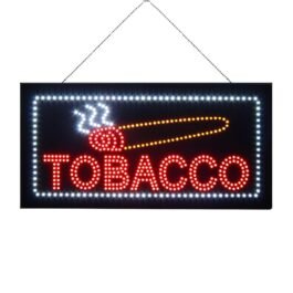 LED Tobacco Dot Sign, 24″×12″