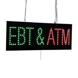 LED EBT ATM Sign, 27″x11″