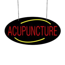LED Acpuncture Neon Sign, 24″x12″