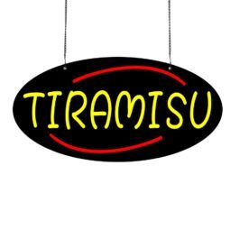 LED Tiramisu Neon Sign, 20″x10″