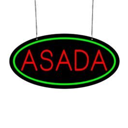 LED Asada Neon Sign, 20″x10″