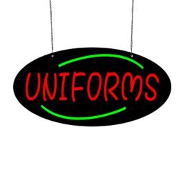 LED Uniforms Neon Sign, 20″x10″