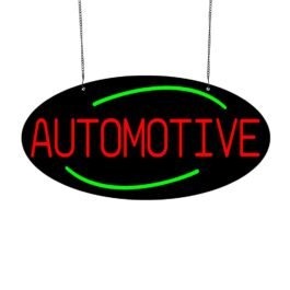 LED Automotive Neon Sign, 24″x12″