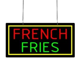 LED French Fries Sign, 20″×10″