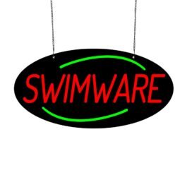 LED Swimwear Neon Sign, 20″x10″