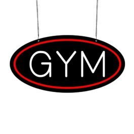 LED GYM Neon Sign, 20″×10″