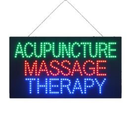 LED Acpuncture Massage Therapy Neon Sign, 31″x17″