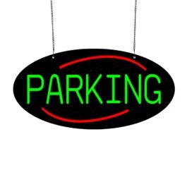 LED Parking Neon Sign, 20″x10″