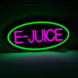 LED E-Juice Neon Sign, 16″x8″