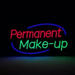 LED Permanent Make-up Neon Sign, 24″x12″