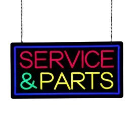 LED Service Parts Neon Sign, 20″x10″