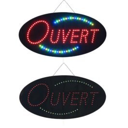 LED Ouvert Sign, 19″x9.5″