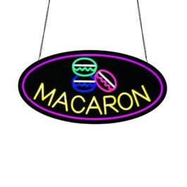LED Macaron Neon Sign, 24″x12″