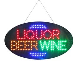 LED Liquor Sign, 27″x15″