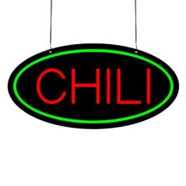 LED Chili Neon Sign, 16″x8″