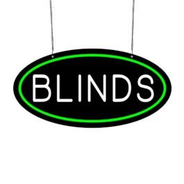 LED Blinds Neon Sign, 20″x10″