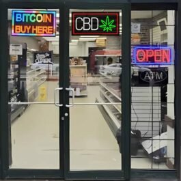 LED CBD Neon Sign, 20″x10″