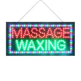 LED Massage Waxing Sign, 24″x12″