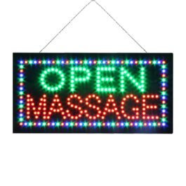 LED Massage Sign, 24″x12″
