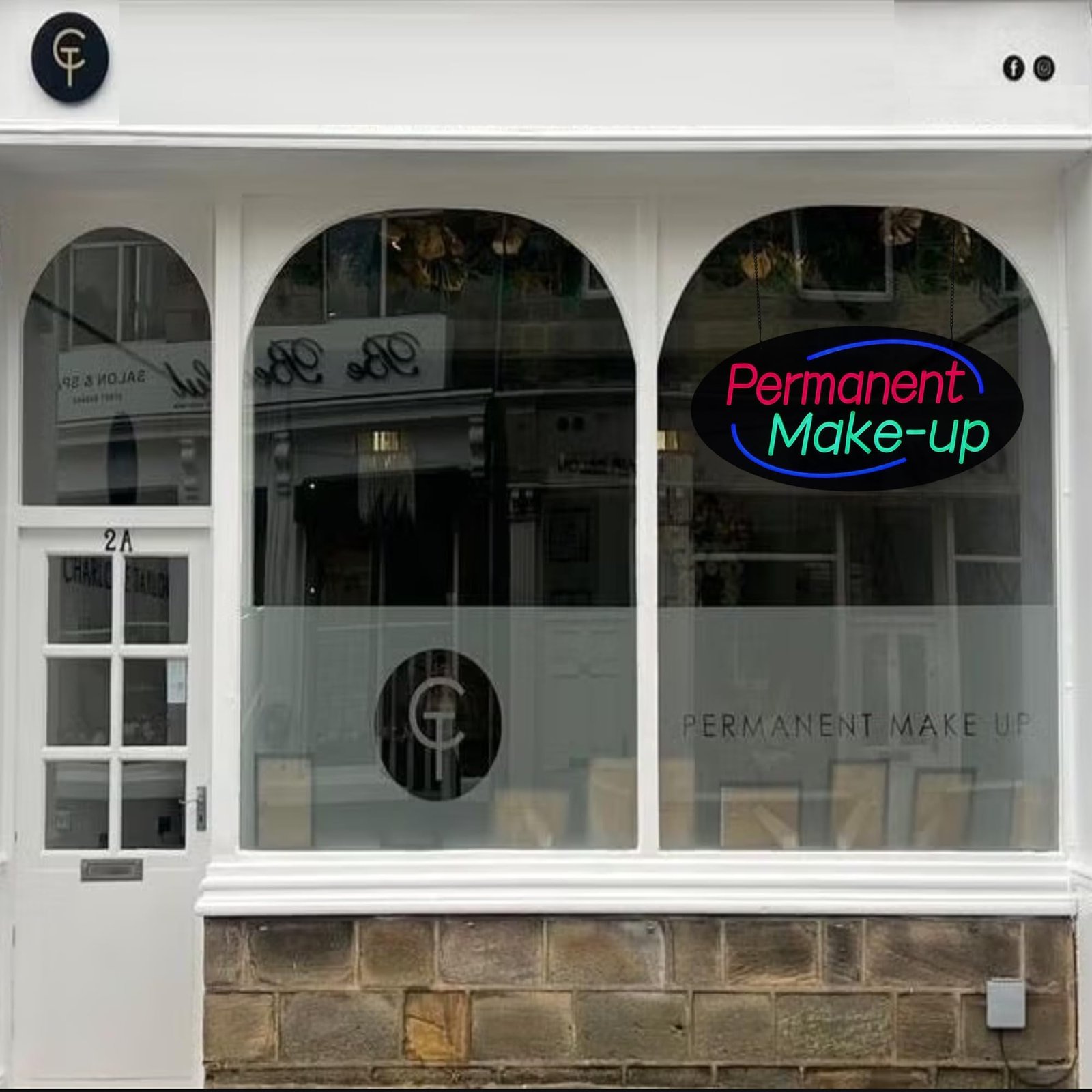 LED Permanent Make-up Neon Sign, 24"x12" - Image 3
