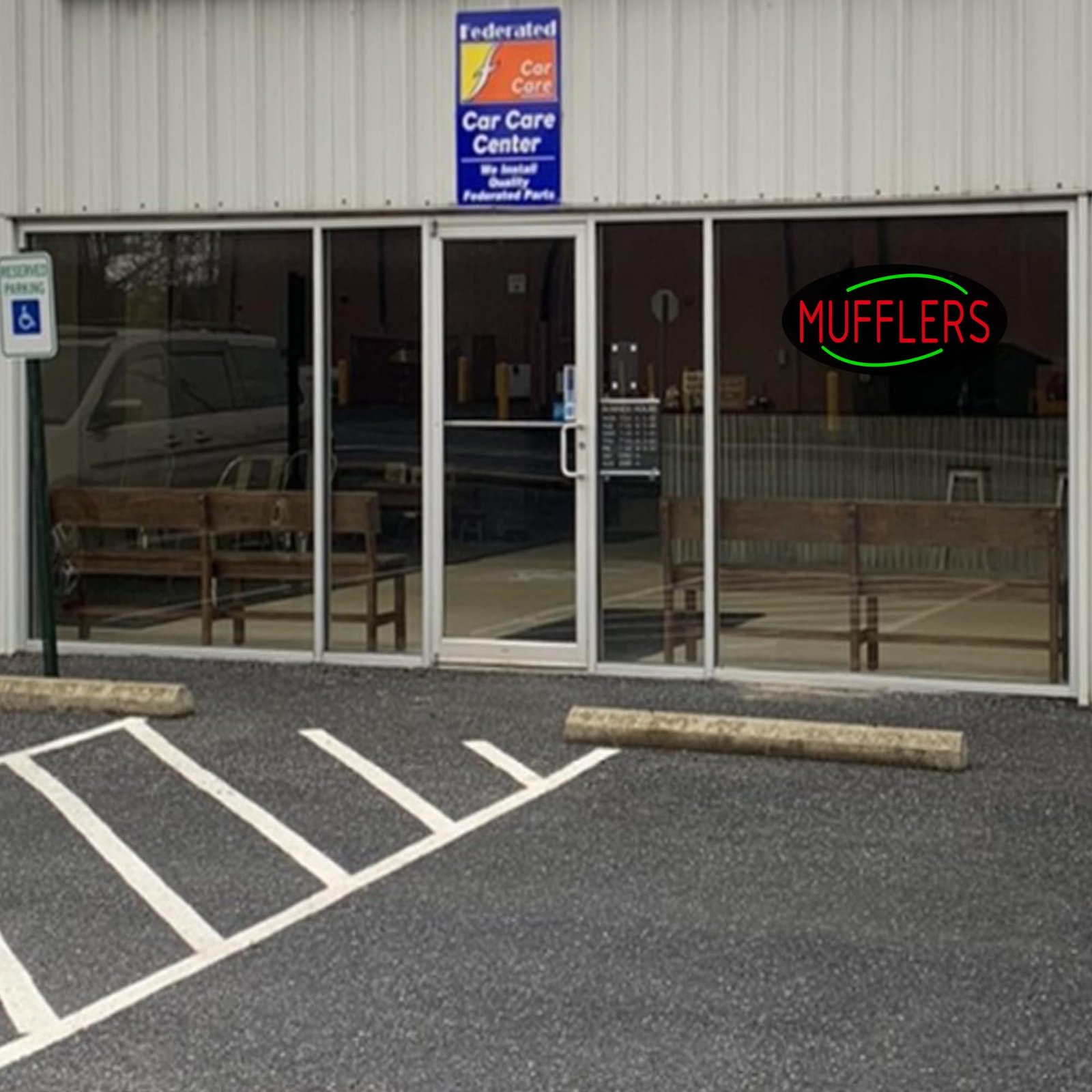 LED MUFFLERS Neon Sign, 20"x10" - Image 2