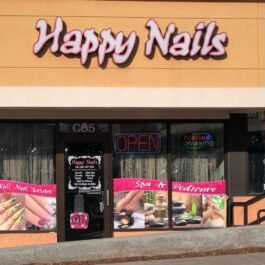 Nails Waxing LED Sign for Hair Salon, 24″x12″
