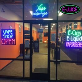 LED E-Juice Neon Sign, 16″x8″