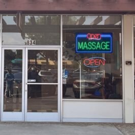 LED Open Massage Sign, 31″x17″