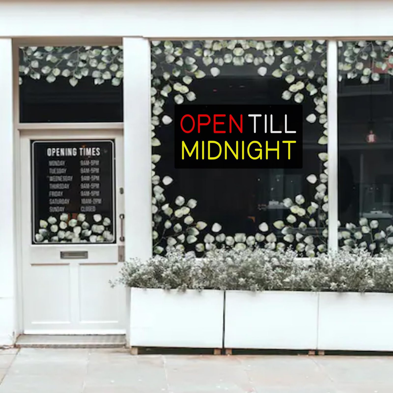 LED Open Till Midnight Neon Sign, 24"x12" - Image 2