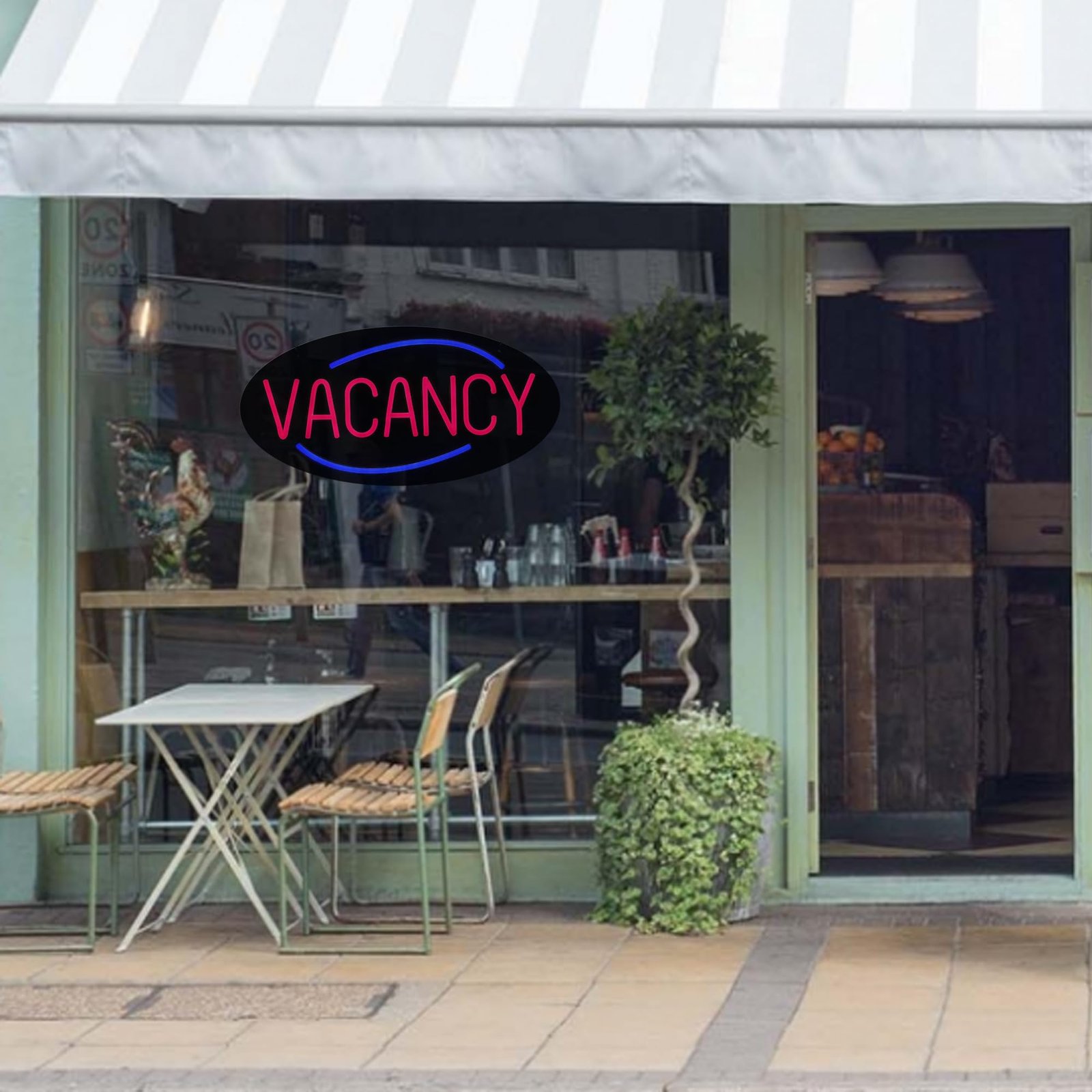 LED Vacancy Neon Sign, 20"x10" - Image 2