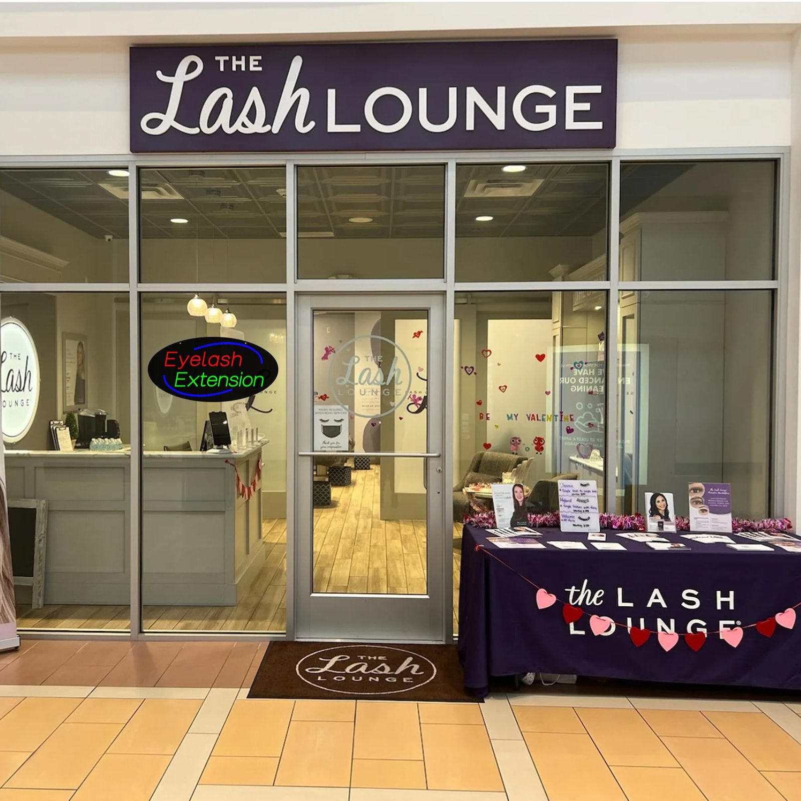 LED Eyelash Extension Neon Sign, 24"x12" - Image 2