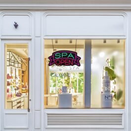 LED SPA Open Neon Sign, 20″x10″