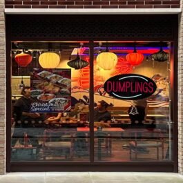 LED Dumplings Neon Sign, 20″x10″