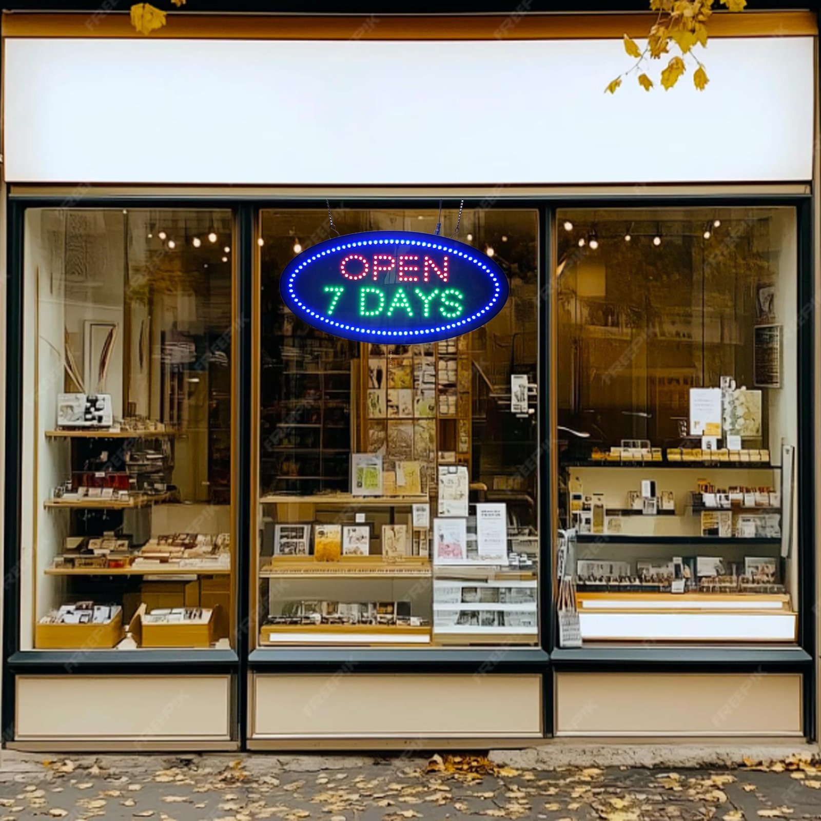 Open 7 Days LED Sign, 19"x9.5" - Image 2