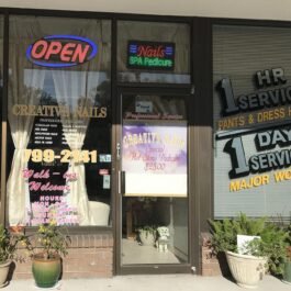 LED Nails SPA Pedicure Sign, 19″x9.5″