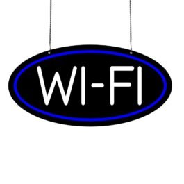 LED Wi-Fi Neon Sign, 20″x10″