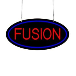 LED Fusion Neon Sign, 16"x8"