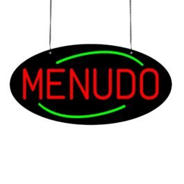 LED Menudo Neon Sign, 20″x10″