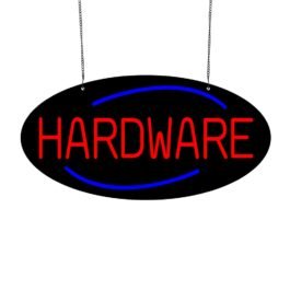 LED Hardware Neon Sign, 20″x10″
